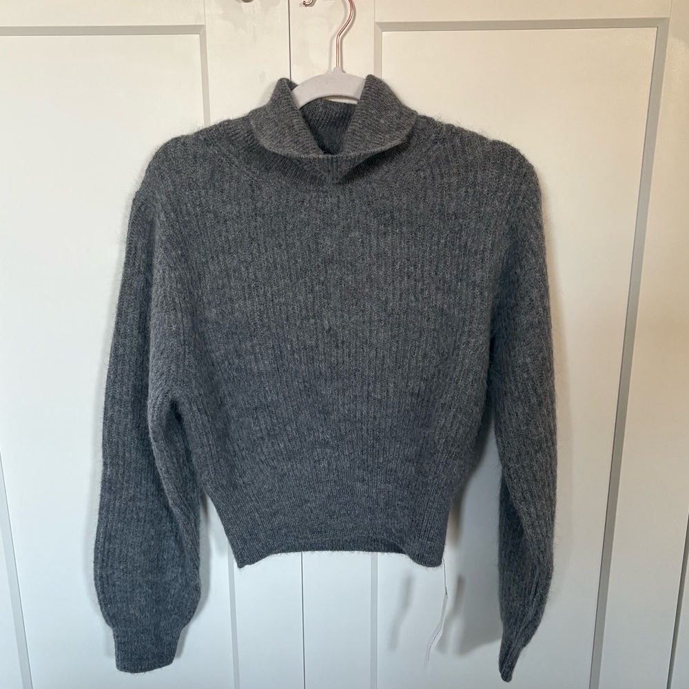 Reformation Cosmia Alpaca Blend Turtleneck Sweater NWT! - Picture 7 of 8
